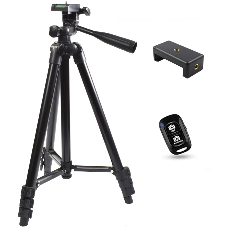 53-Inch Aluminum Alloy Phone Tripod